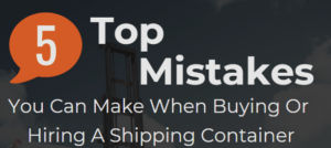 Read more about the article Top 5 Mistakes When Getting a Container