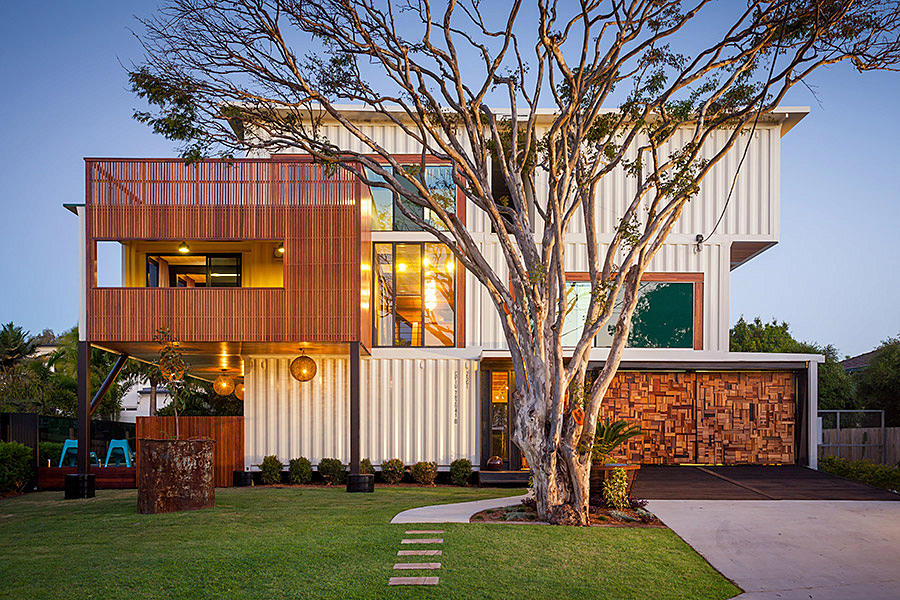 example of shipping container homes