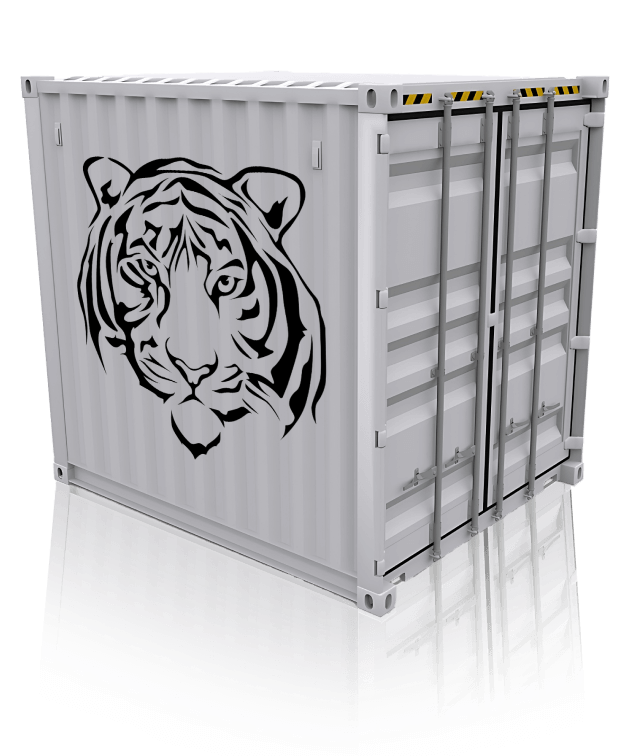Mini Cube shipping container 3